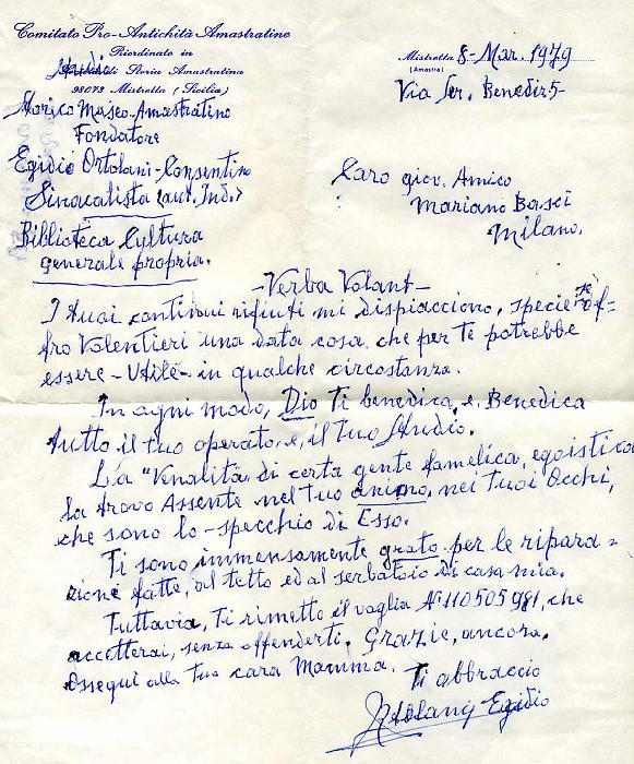 Ortolani 8 Marzo 1979